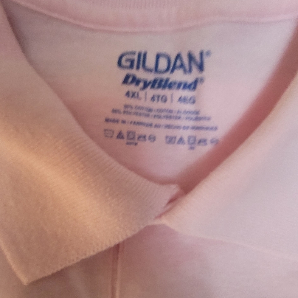 Men's Short Sleeve Polo Shirt in Pink - Picture 6 of 8